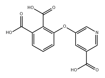 3-((5-carboxypyridin-3-yl)oxy)phthalic acid Structure