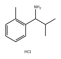 Benzenemethanamine, 2-methyl-α-(1-methylethyl)-, hydrochloride (1:1) Structure