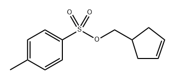 3-Cyclopentene-1-methanol, 1-(4-methylbenzenesulfonate) Structure