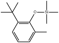 1-(1,1-Dimethylethyl)-3-methyl-2-[(trimethylsilyl)oxy]benzene Structure