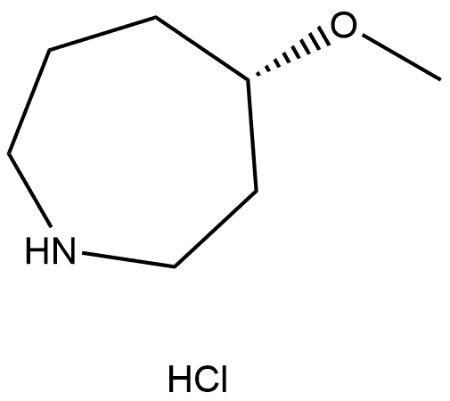 (S)-4-Methoxy-azepane hydrochloride Structure