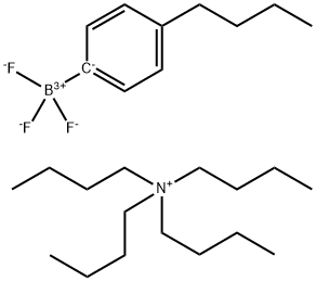 (4-Butylphenyl)trifluoroboranuide tetrabutylazanium Structure