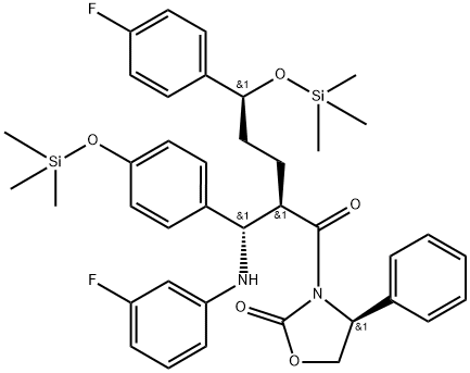 Ezetimibe Impurity 102 구조식 이미지