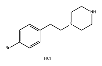 Piperazine, 1-[2-(4-bromophenyl)ethyl]-, hydrochloride (1:2) Structure