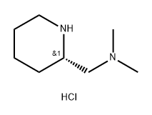 2-Piperidinemethanamine, N,N-dimethyl-, hydrochloride (1:2), (2S)- Structure