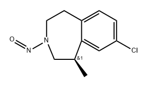 N-Nitroso Lorcaserin 구조식 이미지