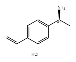 Benzenemethanamine, 4-ethenyl-α-methyl-, hydrochloride (1:1), (αS)- Structure