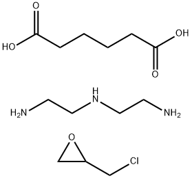 ADIPIC ACID/EPOXYPROPYL DIETHYLENETRIAMINE COPOLYMER Structure