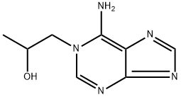 1H-Purine-1-ethanol, 6-amino-α-methyl- Structure