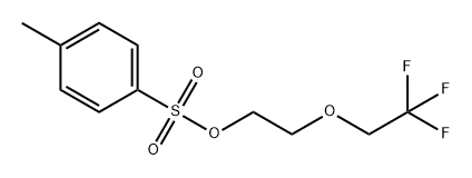 1,1,1-Trifluoroethyl-PEG2-Tos Structure