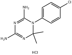 Cycloguanil Dihydrochloride 구조식 이미지