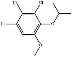 1,2,3-Trichloro-5-methoxy-4-(1-methylethoxy)benzene Structure