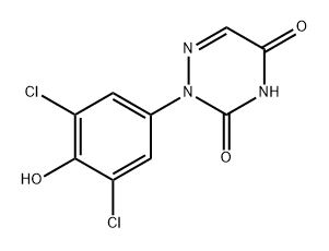 2-(3,5-Dichloro-4-hydroxyphenyl)-1,2,4-triazine-3,5(2H,4H)-dione Structure