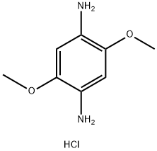 2,5-diamino-1,4-dimethoxybenzene dihydrochloride Structure