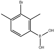 (3-bromo-2,4-dimethylphenyl)boronic acid Structure