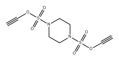 diethynyl piperazine-1,4-disulfonate Structure