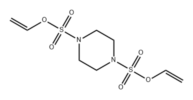 divinyl piperazine-1,4-disulfonate Structure