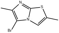 5-bromo-2,6-dimethylimidazo[2,1-b]thiazole Structure