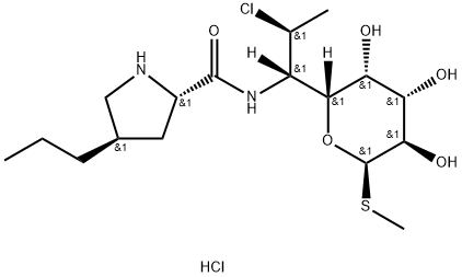 N-Desmethyl Clindamycin Hydrochloride Structure