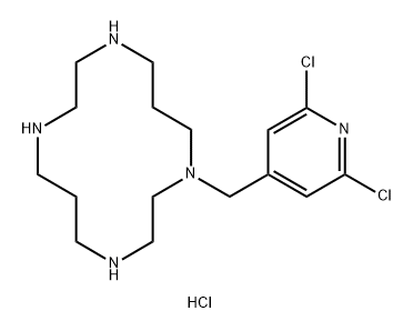 AMD-3451(trihydrochloride) Structure