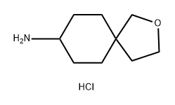 2-Oxa-spiro[4.5]dec-8-ylamine hydrochloride Structure