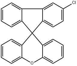 3-Chlorospiro[9H-fluorene-9,9′-[9H]xanthene] Structure