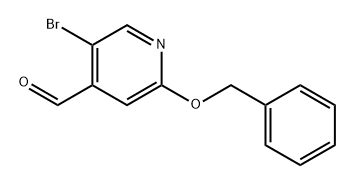 2-(Benzyloxy)-5-bromoisonicotinaldehyde Structure