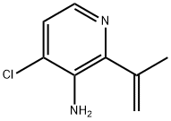 4-chloro-2-(prop-1-en-2-yl)pyridin-3-amine Structure