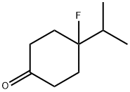 4-Fluoro-4-isopropylcyclohexan-1-one Structure