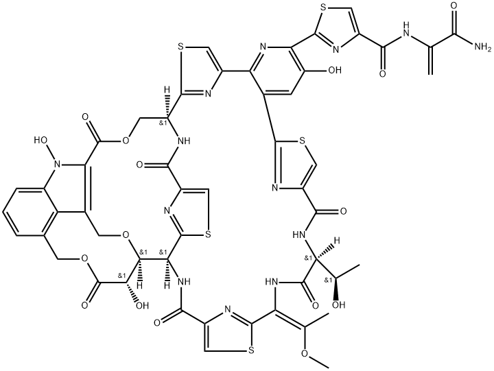 Nocathiacin Ⅲ Structure