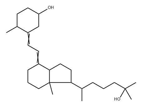 25-hydroxydihydrotachysterol(3) Structure