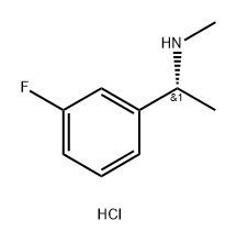 (R)-1-(3-Fluorophenyl)-N-methylethan-1-amine hydrochloride Structure