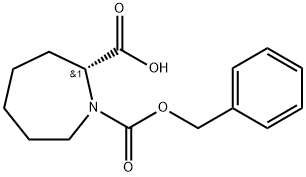 (2R)-Azepane-1,2-dicarboxylic acid 1-benzyl ester 구조식 이미지