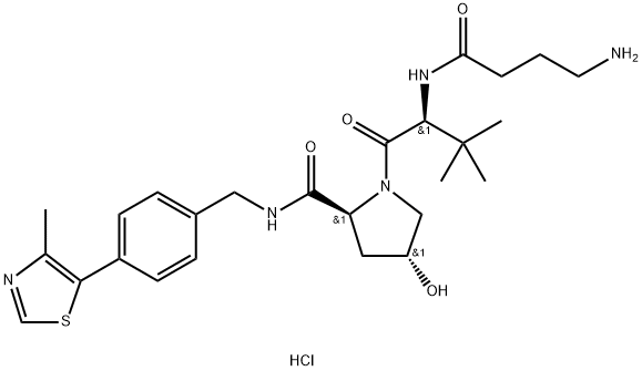 VH 032 amide-alkylC3-amine Structure