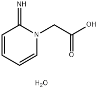 2-(2-Iminopyridin-1(2H)-yl)acetic acid hydrate 구조식 이미지