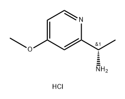 (S)-1-(4-methoxypyridin-2-yl)ethan-1-amine dihydrochloride 구조식 이미지