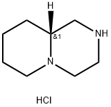 2H-Pyrido[1,2-a]pyrazine, octahydro-, hydrochloride (1:1), (9aR)- Structure