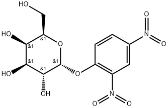 2,4-Dinitrophenyl α-D-galactopyranoside 구조식 이미지