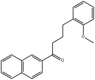 4-(2-methoxyphenyl)-1-(naphthalen-2-yl)butan-1-one Structure