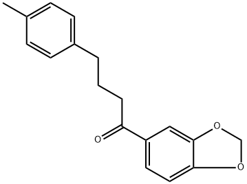 1-(benzo[d][1,3]dioxol-5-yl)-4-(p-tolyl)butan-1-one Structure