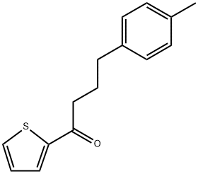 1-(thiophen-2-yl)-4-(p-tolyl)butan-1-one Structure