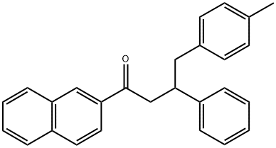 1-(naphthalen-2-yl)-3-phenyl-4-(p-tolyl)butan-1-one Structure