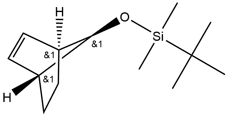 (Bicyclo[2.2.1]hept-2-en-7-yloxy)-tert-butyl-dimethyl-silane Structure