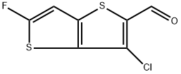 3-chloro-5-fluorothieno[3,2-b]thiophene-2-carbaldehyde Structure