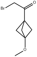 2-Bromo-1-(3-methoxy-bicyclo[1.1.1]pent-1-yl)-ethanone Structure