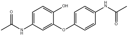 Acetamide, N-?[4-?[5-?(acetylamino)?-?2-?hydroxyphenoxy]?phenyl]?- Structure