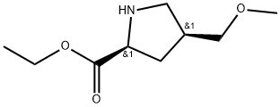 (4S)-4-(Methoxymethyl)-L-proline ethyl ester Structure