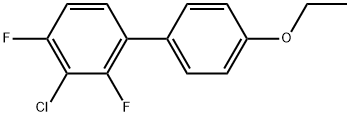 3-Chloro-4'-ethoxy-2,4-difluoro-1,1'-biphenyl Structure