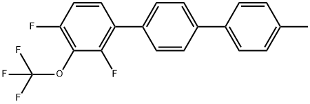 2,4-difluoro-4''-methyl-3-(trifluoromethoxy)-1,1':4',1''-terphenyl Structure