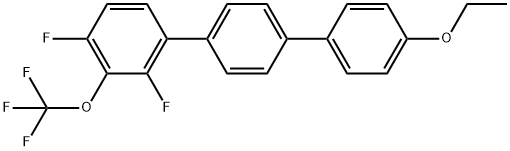 4''-ethoxy-2,4-difluoro-3-(trifluoromethoxy)-1,1':4',1''-terphenyl Structure